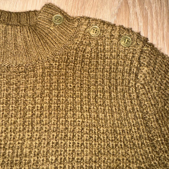 $185 Burberry Children Boys Favio Sweater Cardigan Thick knit Green 2 years/2T - Picture 4 of 7